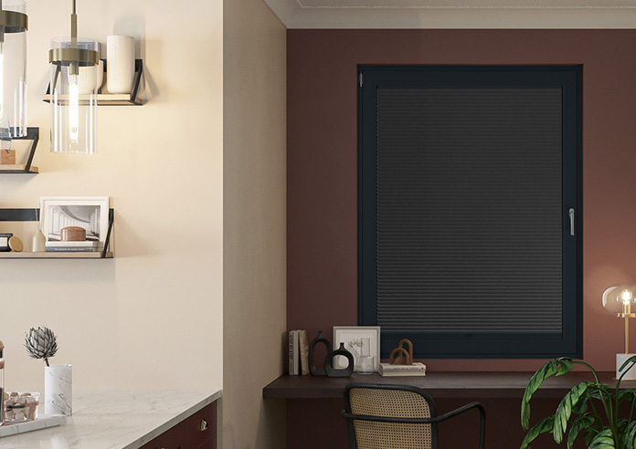 Umbra (Blackout), Liquorice - Clip Fit Honeycomb Blind - Image 6